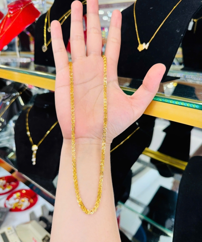 Dây Đuôi Phụng Nhẹ Vàng 