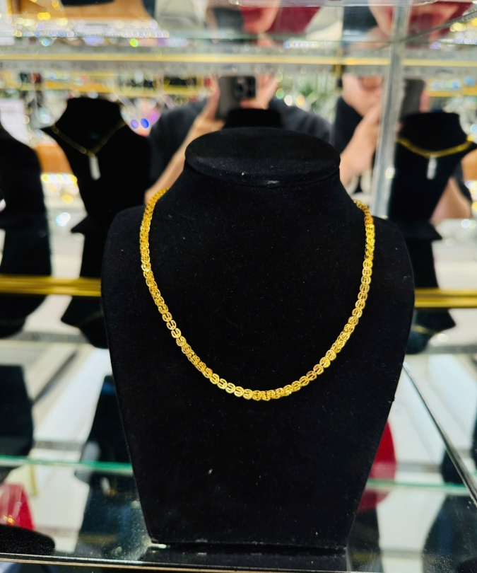 Dây Đuôi Phụng Nhẹ Vàng 