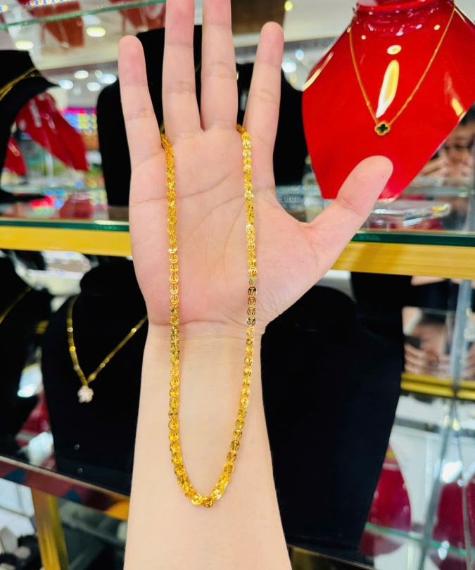 Dây Đuôi Phụng Nhẹ Vàng 