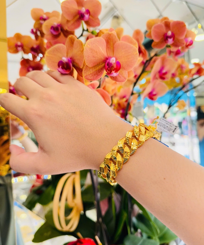 Lắc Khoen Lật Đặc Công Hàn  Quốc Móc Máy Bảng 18 Ly
