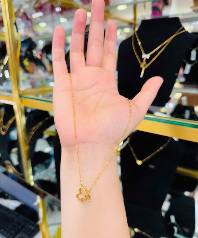 Dây Liền Mặt Trái Tim Cartier 
