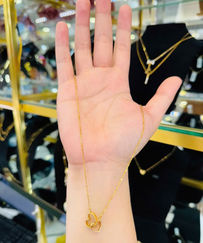 Dây Liền Mặt Trái Tim Cartier 