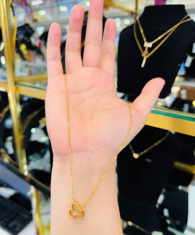 Dây Liền Mặt Trái Tim Cartier 
