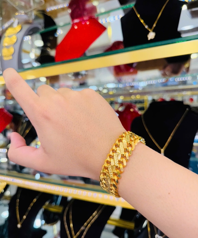 Lắc Khoen Lật Đôi Xương Cá Bảng 20 Ly