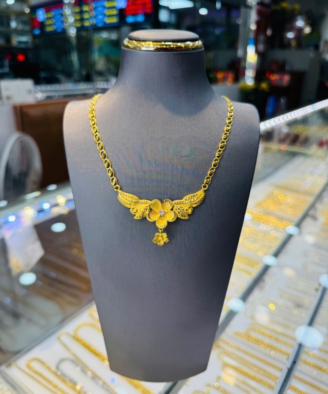 Dây Hoa Mai 5 Cánh Hột Trắng (2)