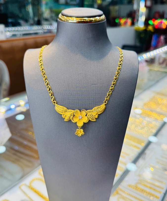 Dây Hoa Mai 5 Cánh Hột Trắng (2)
