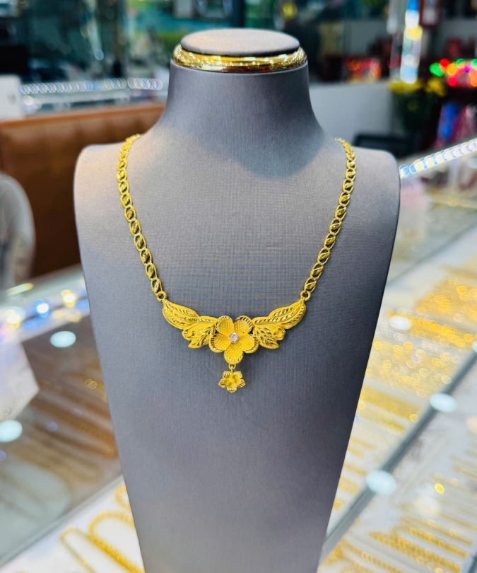 Dây Hoa Mai 5 Cánh Hột Trắng (2)