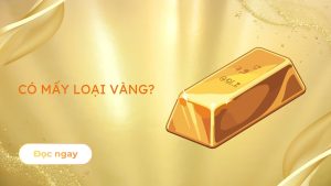 có mấy loại vàng